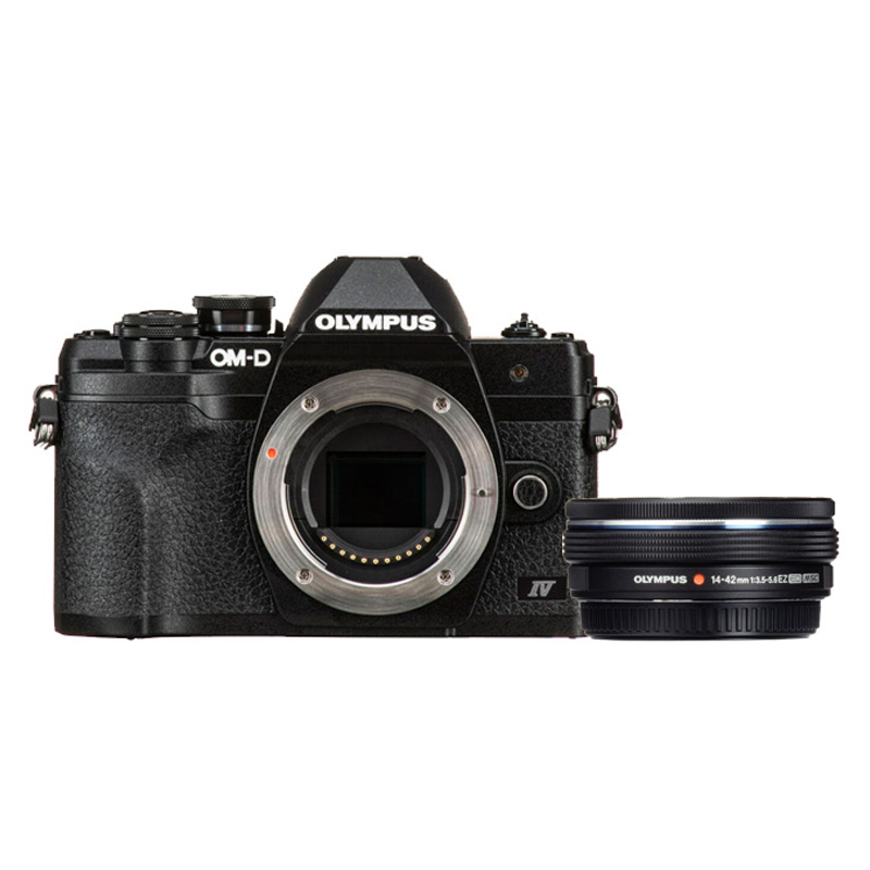 Olympus OM-D E-M10 mark IV zwart + 14-42mm EZ zwart